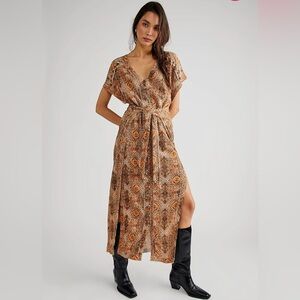 Free People Farrah Boho Maxi Dress